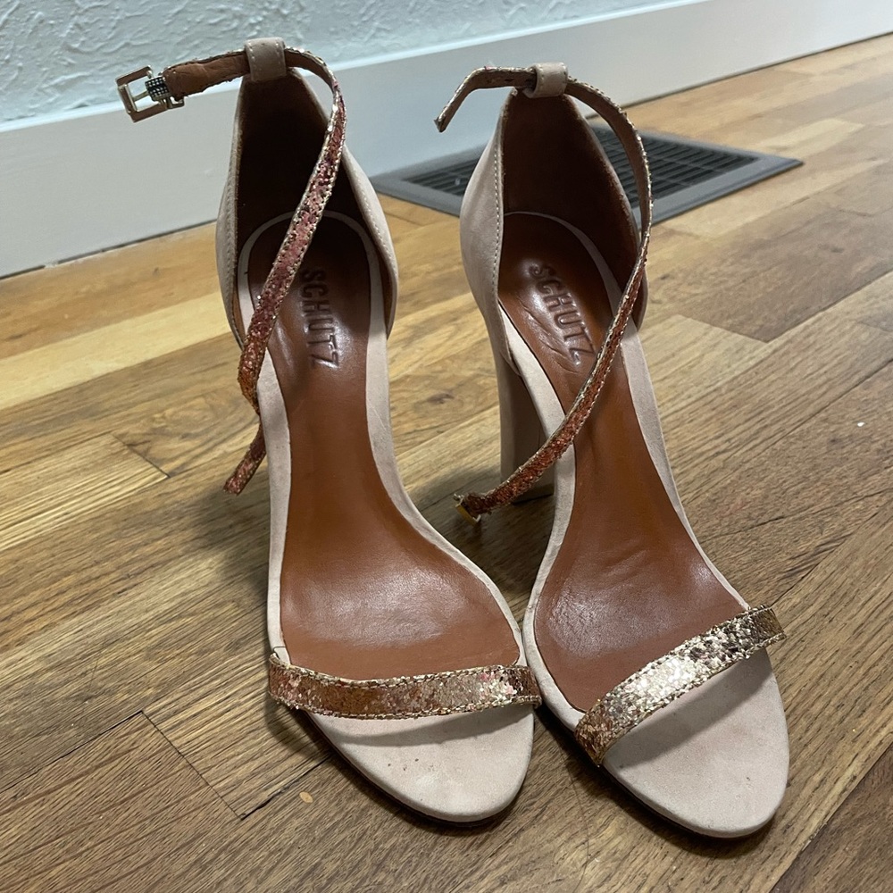 Gorgeous strappy heels by SHUTZ